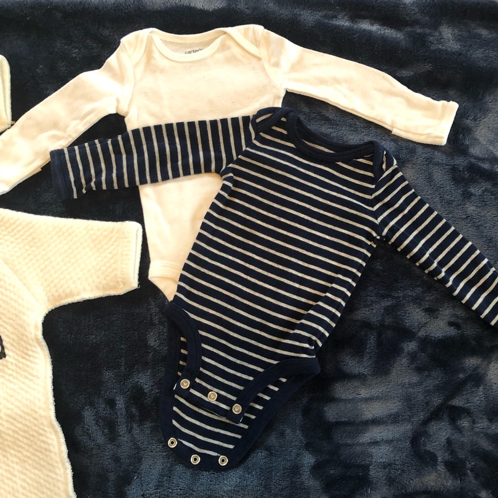 SOLD 2 Long-sleeve onesies